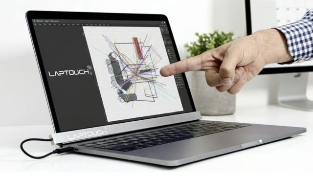 Панель LapTouch для ноутбука MacBook: добавьте сенсор Панель LapTouch для ноутбука MacBook: добавьте сенсор