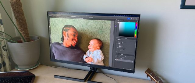 01_I tried an AOC monitor designed exclusively for creatives, and I loved everythin Обзор AOC Graphic Pro U32U3CV: монитор для креативщиков