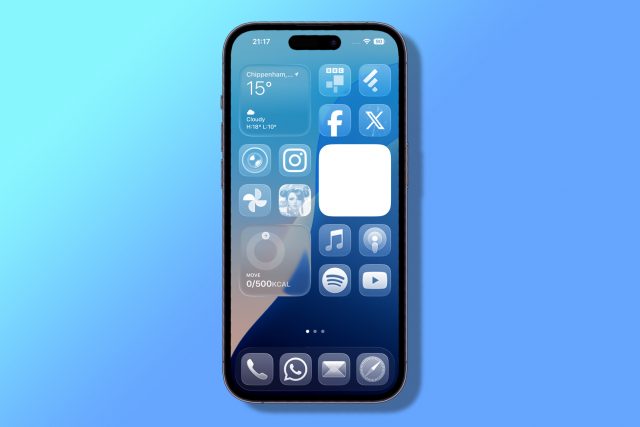 Apple iOS 26.1 даёт контроль над прозрачным Liquid Glass