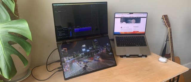 Обзор Uperfect Delta Max Touch: удобный сдвоенный монитор