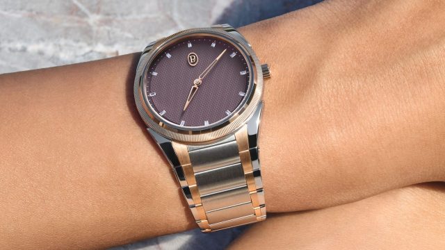 Parmigiani Fleurier: красный циферблат, золото и PF770