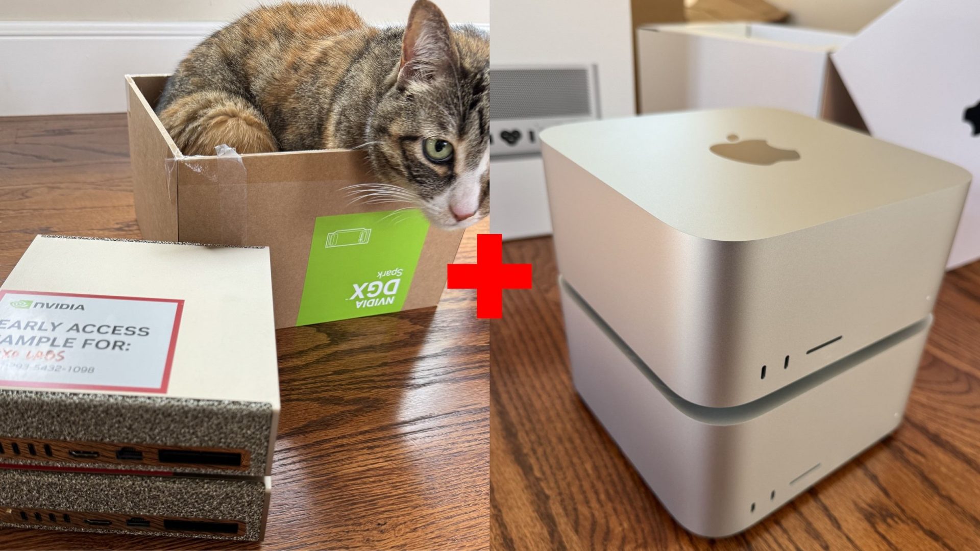 Nvidia DGX Spark и M3 Ultra Mac Studio дают 2,8-кратный прирост производительности в ИИ картинка M3 Ultra Mac Studio ускоряет LLM в гибридной системе EXO