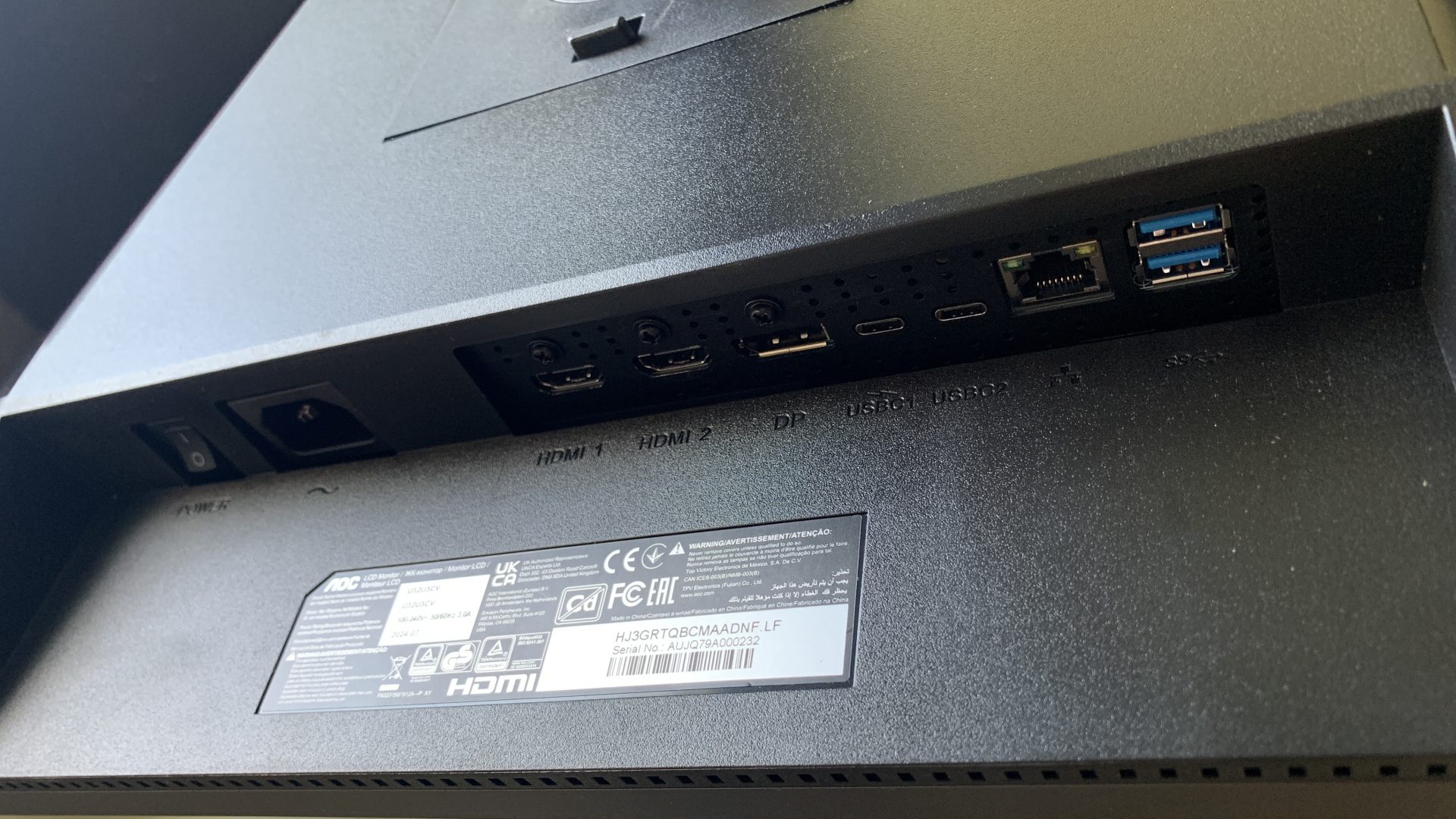 Обзор AOC Graphic Pro U32U3CV: монитор для креативщиков картинка AOC Graphic Pro U32U3CV