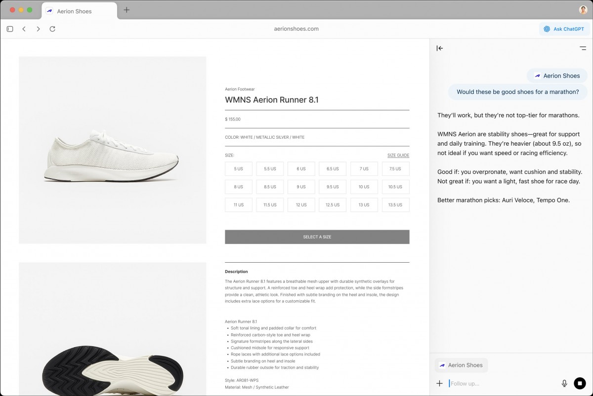 OpenAI Atlas: браузер с интеграцией ChatGPT и фишками