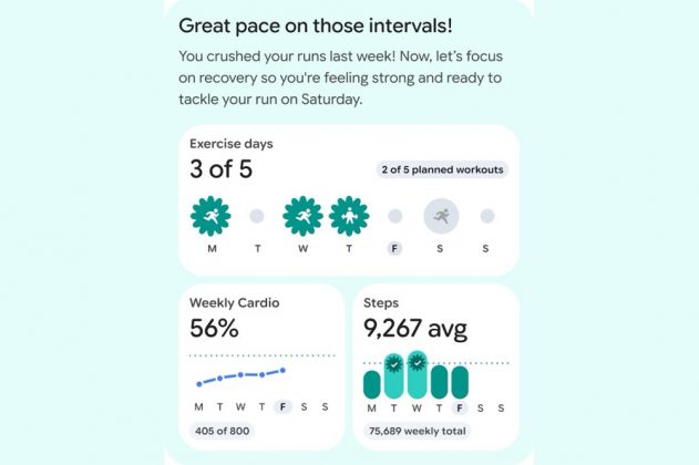 ИИ-тренер Fitbit на базе Gemini помогает с тренировками