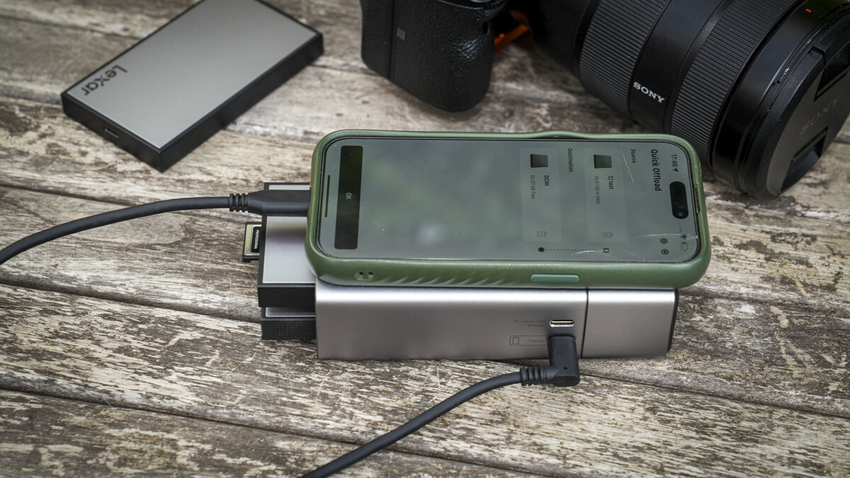 Обзор Lexar Workflow Go — модульная док-станция в поле картинка Lexar Workflow Go