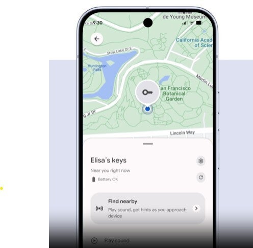 Смартфон Pixel 6 Pro получает Find Hub с UWB