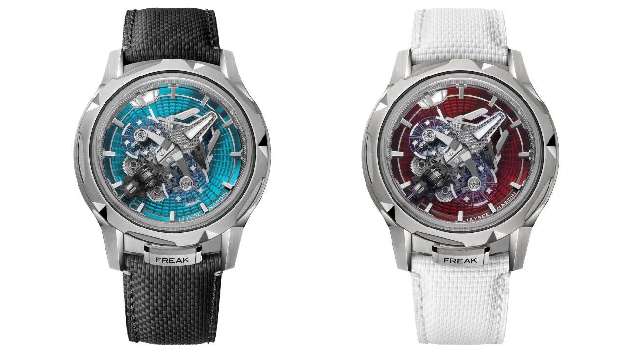 Красный или синий: новые Ulysse Nardin Freak сведут с ума даже коллекционеров картинка Freak S ENAMEL Ulysse Nardin — часы как мини-космос