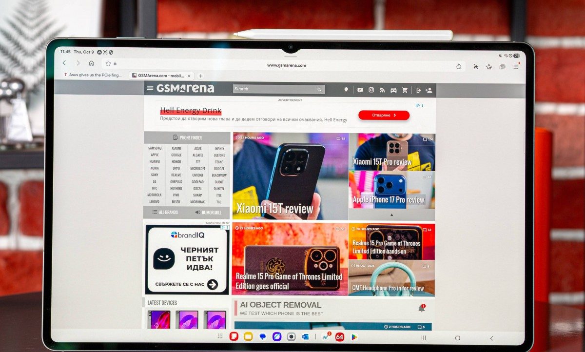 Обзор Galaxy Tab S11 Ultra: выдающиеся производительность и автономность