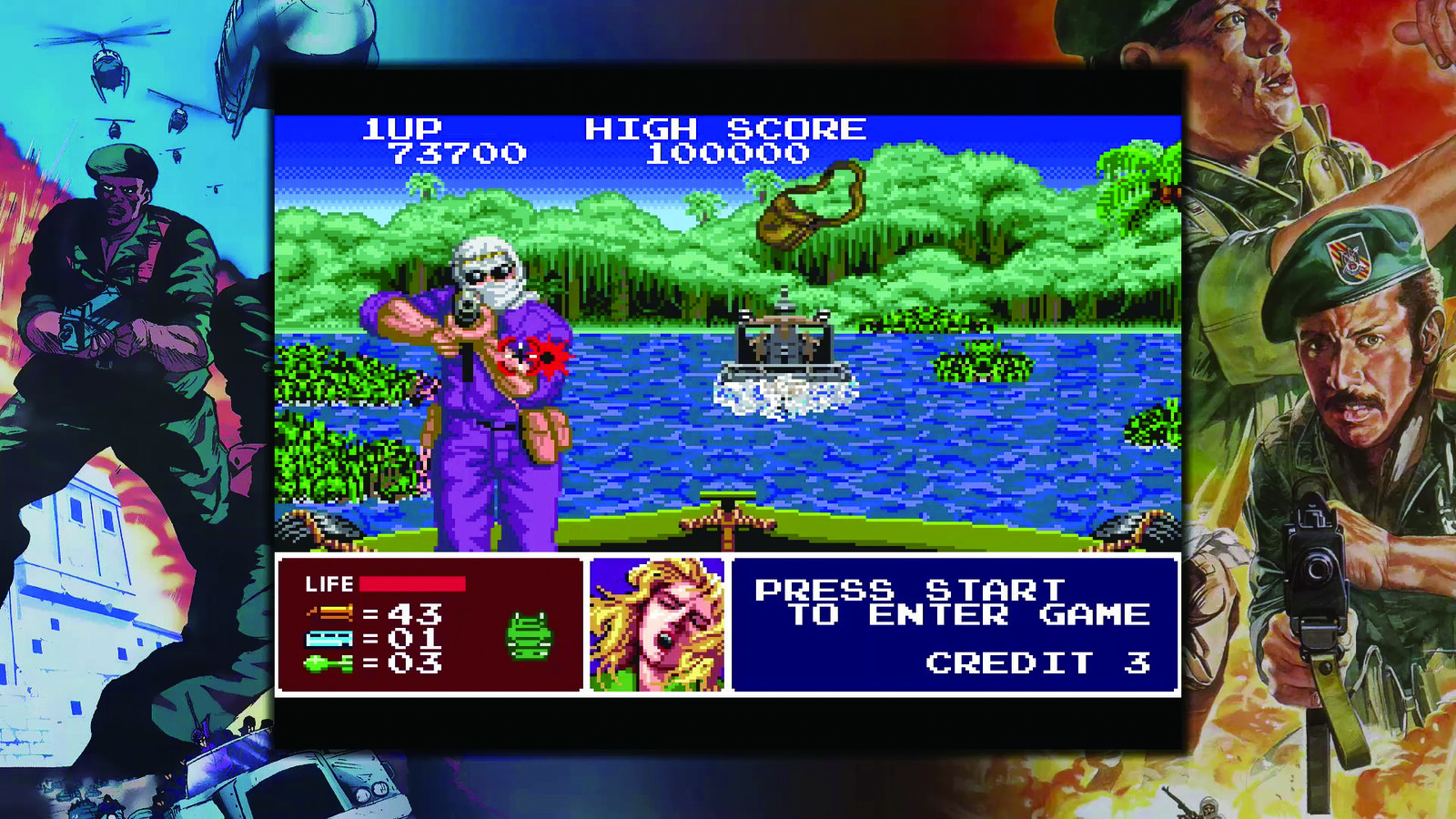 Operation Night Strikers — культовые аркадные шутеры 80-х картинка Operation Night Strikers