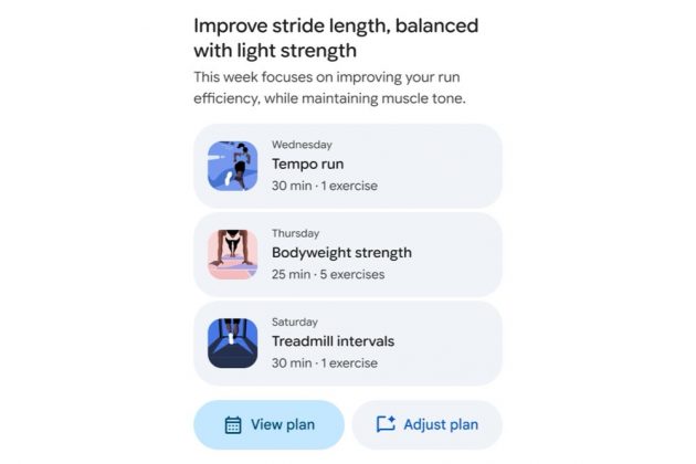ИИ-тренер Fitbit на базе Gemini помогает с тренировками