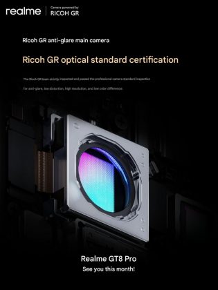 GT 8 Pro станет первым смартфоном с оптикой Ricoh Imaging