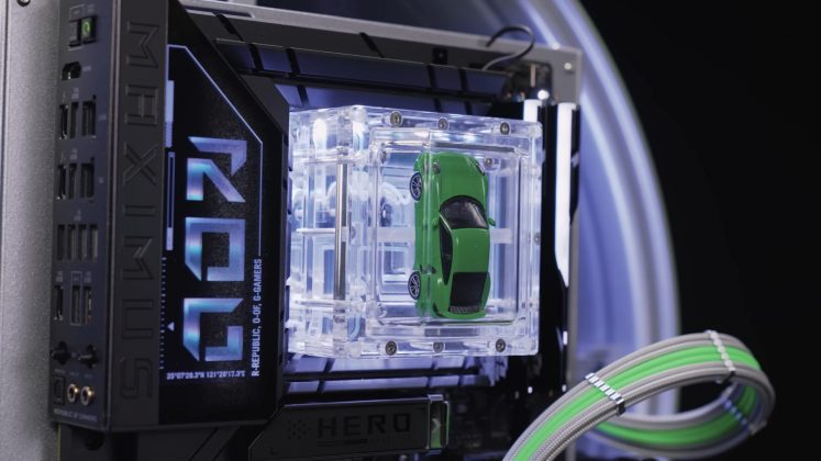 Core Ultra 9 285K: игровой ПК прямо в колесе Porsche