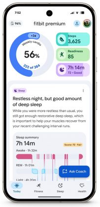 ИИ-тренер Fitbit на базе Gemini помогает с тренировками