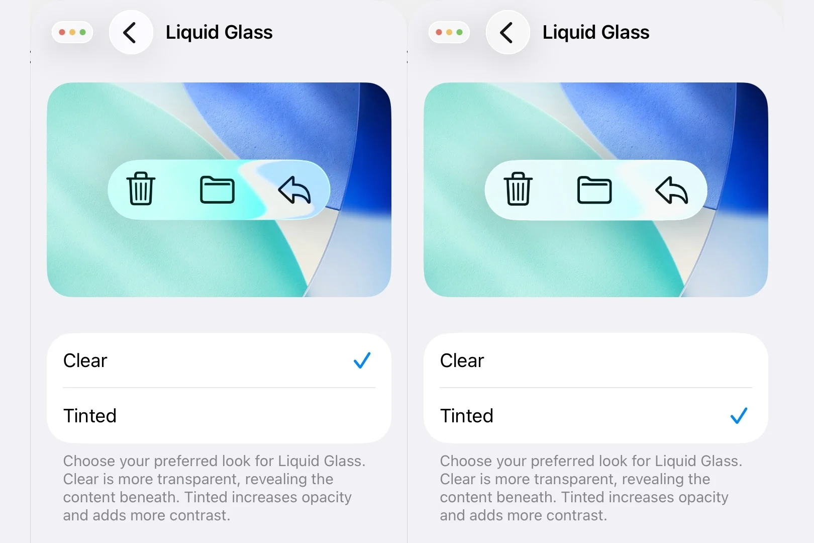 Apple iOS 26.1 вернула выбор: «жидкое стекло» без перегиба