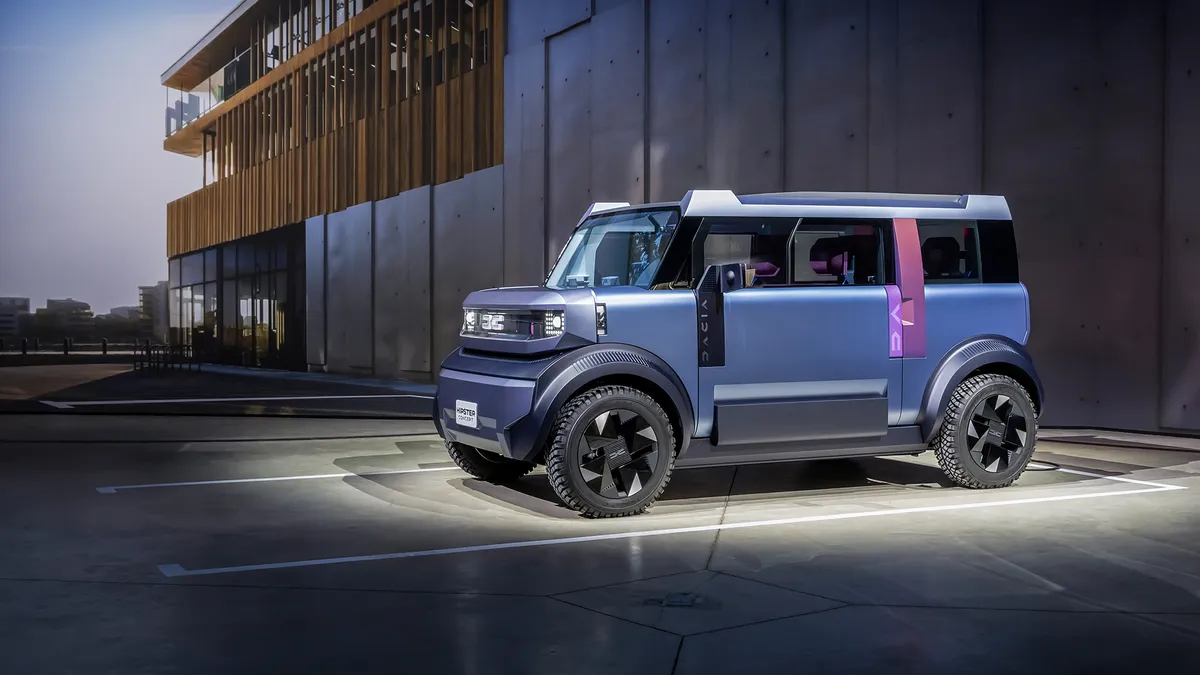 Dacia показала концепт Dacia Hipster — компактный дерзкий внедорожник