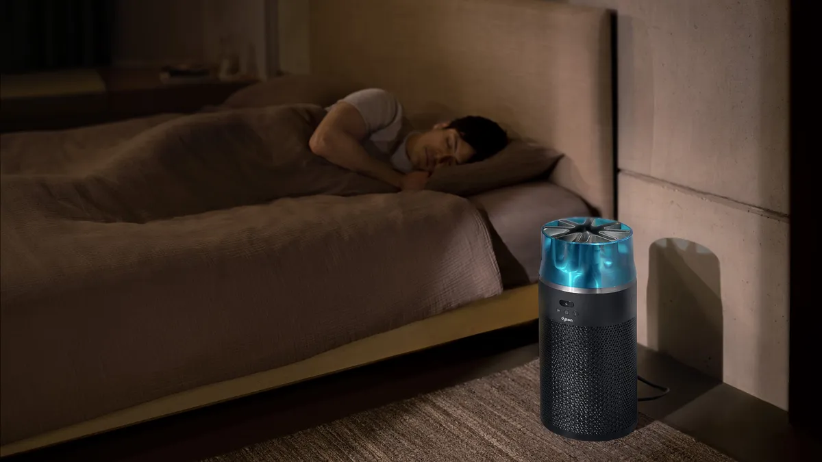 Dyson представила HushJet — очиститель воздуха, работающий почти бесшумно