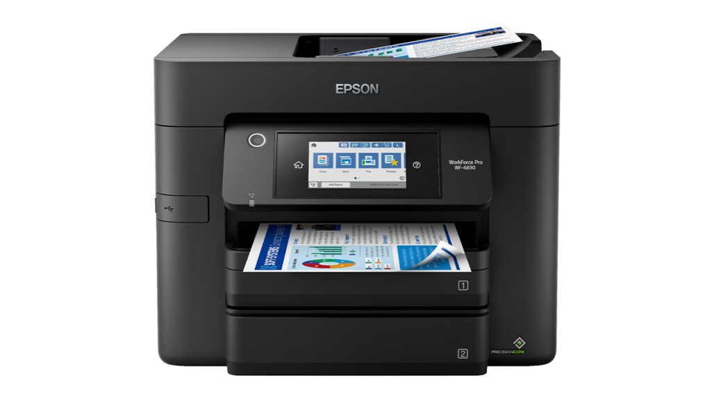 498805Обзор беспроводного многофункционального принтера Epson WorkForce Pro WF-4830