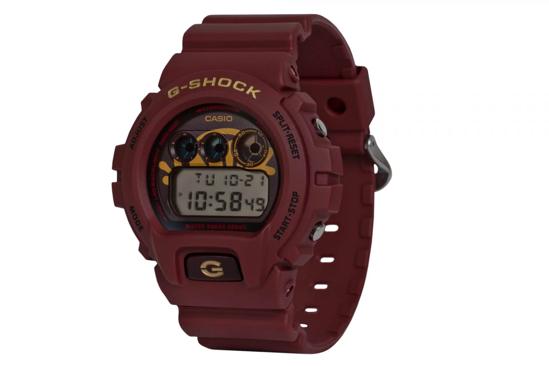 G-Shock в цвете бордо: легендарные часы получили рэп-версию