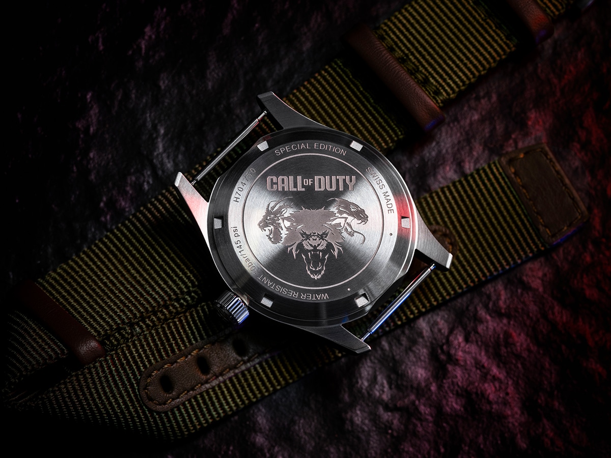 Hamilton Khaki Field Auto Call of Duty — союз шика и экшена