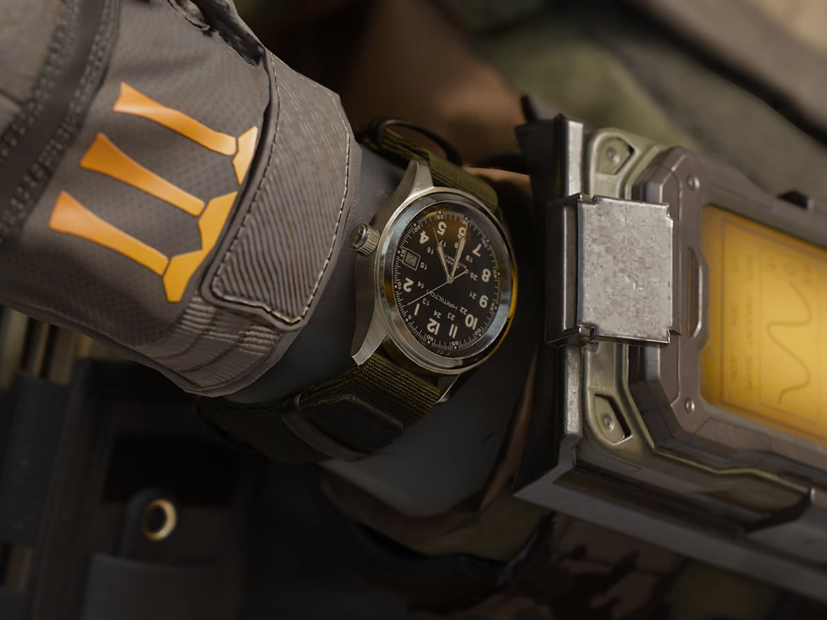 Hamilton Khaki Field Auto Call of Duty — союз шика и экшена