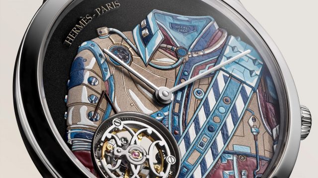 Hermès играет в солдатиков на циферблате новых часов застыл военный мундир (1) Hermès играет в солдатиков: на циферблате новых часов застыл военный мундир