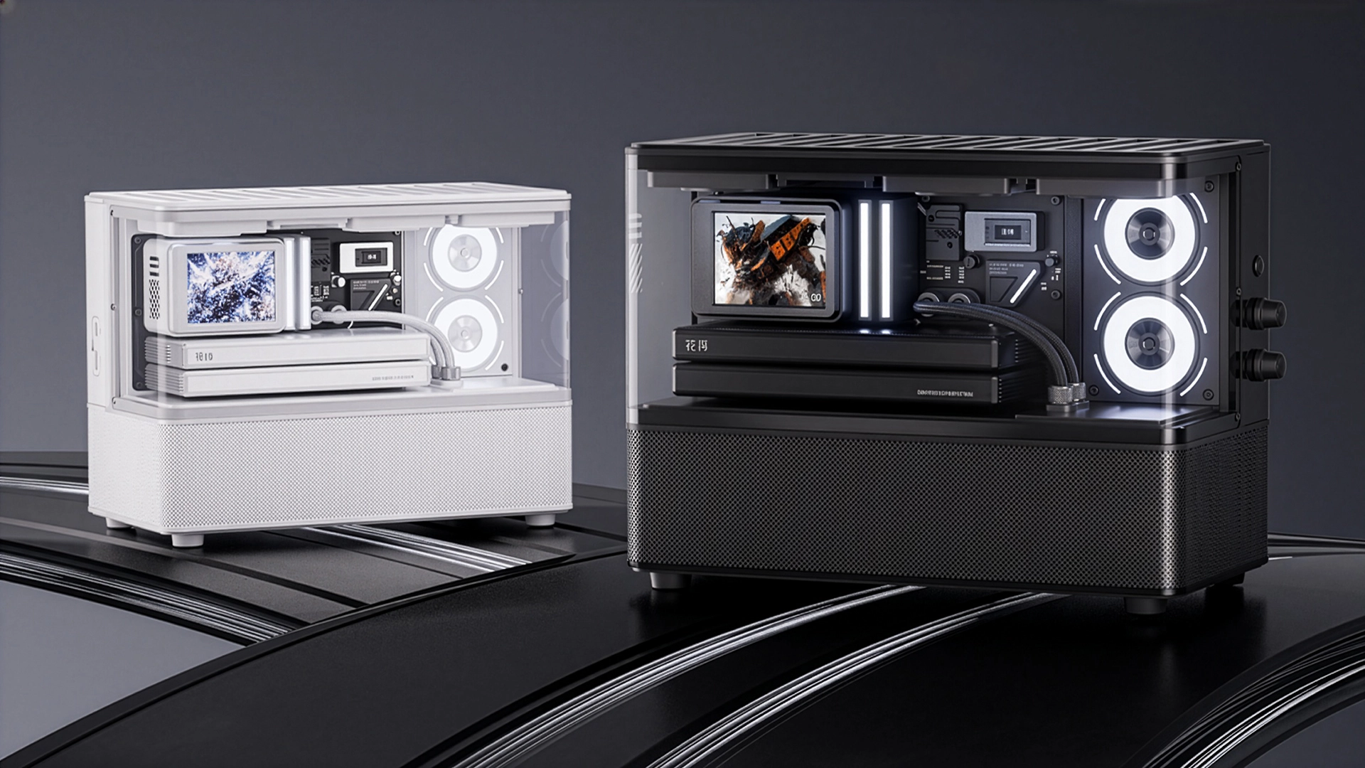 Это не игровой ПК: Edifier выпустила странную колонку с экраном, которая показывает статистику вашего компьютера