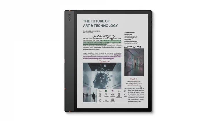 Этот планшет спасет ваши глаза: Boox Note Air 5 C предлагает E Ink и умные фишки