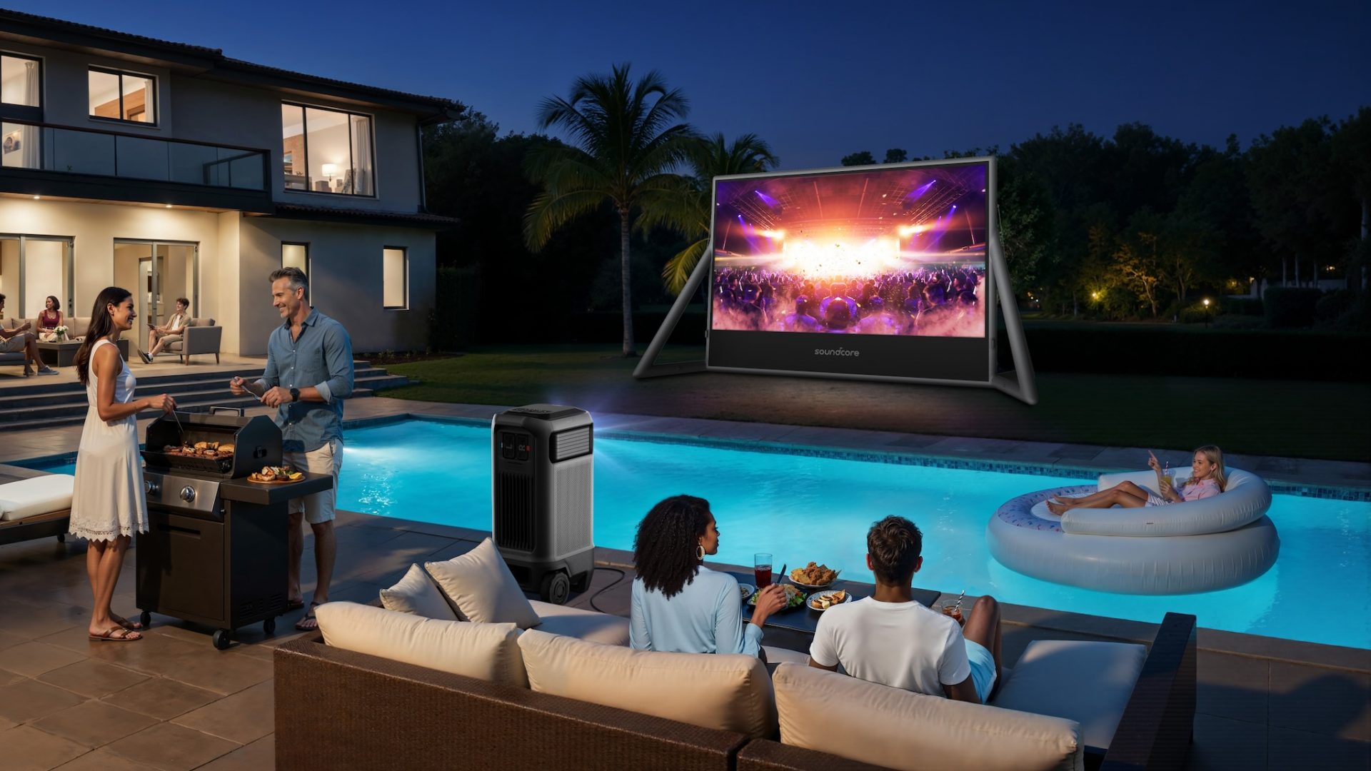 Два в одном: проектор и звук Soundcore Nebula X1 Pro