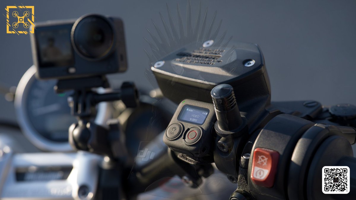Камера DJI Osmo Action 6 засветилась на мотоцикле