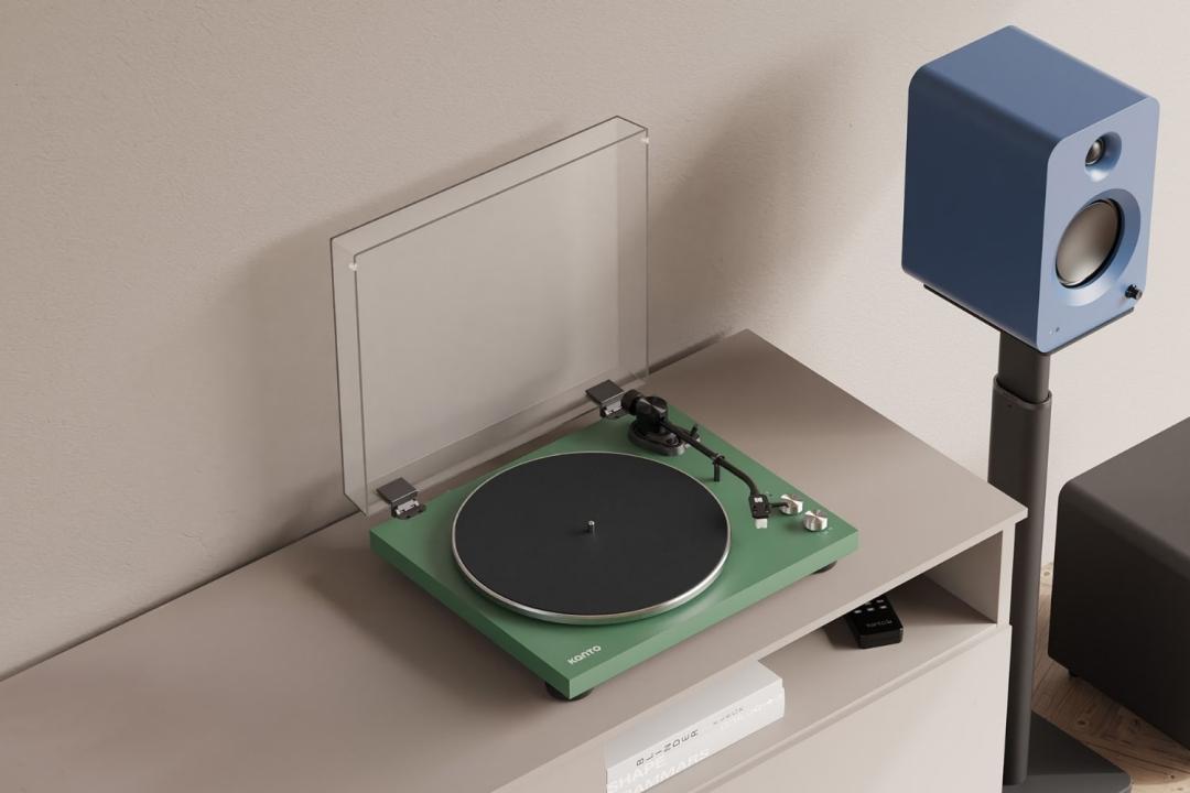 Звук винила без проводов: представляем Obi3 Kanto Turntable