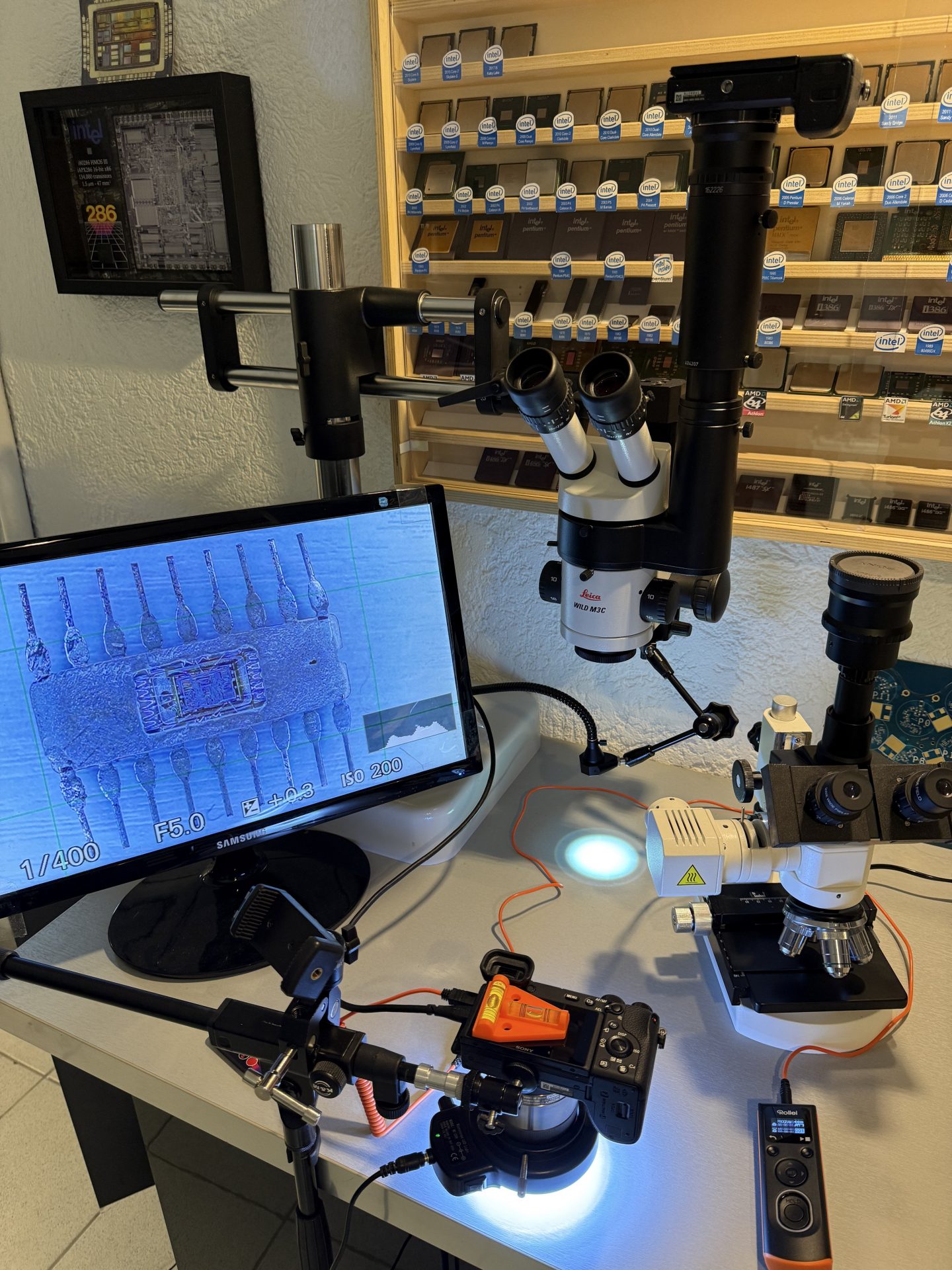 Легендарный процессор Intel i8008 показали как никогда раньше: 216 фото под микроскопом картинка Легендарный процессор Intel i8008 показали как никогда раньше 216 фото под микроскопом