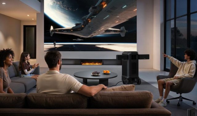 Nebula-X1-Pro-Projector Идеальный домашний кинотеатр: почему проектор Anker с выдвижными колонками — мой выбор