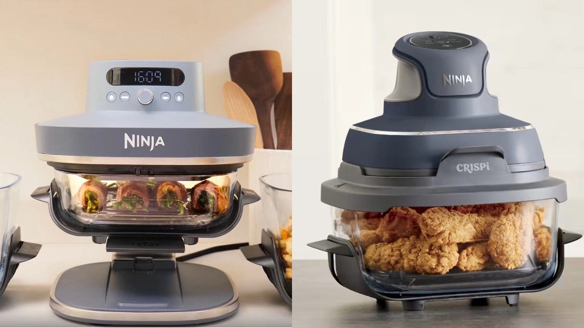 Ninja представила стеклянного монстра аэрофритюрница Crispi Pro накормит 10 человек