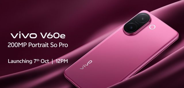 Новый vivo V60e с 6500 мАч батареей и AI-портретами