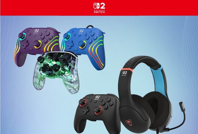 Официальные контроллеры Switch 2 от Turtle Beach