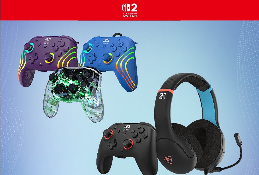 Turtle Beach выпускает аксессуары для Switch 2 — полный набор для геймеров