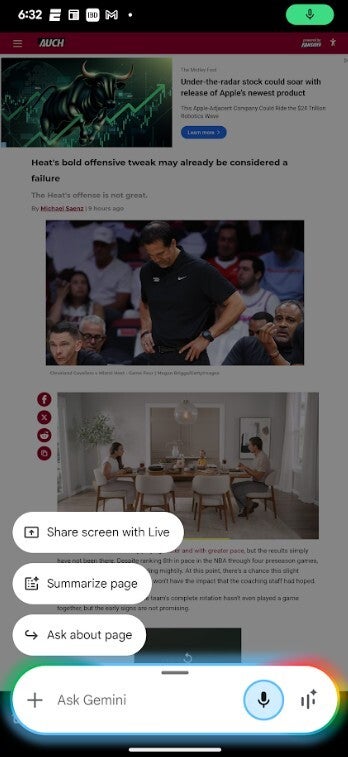 Суть за секунды: Chrome учится суммировать статьи на смартфонах