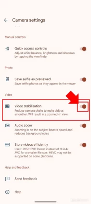 Pixel 10 Pro: дрожание видео с телеобъективом из-за EIS