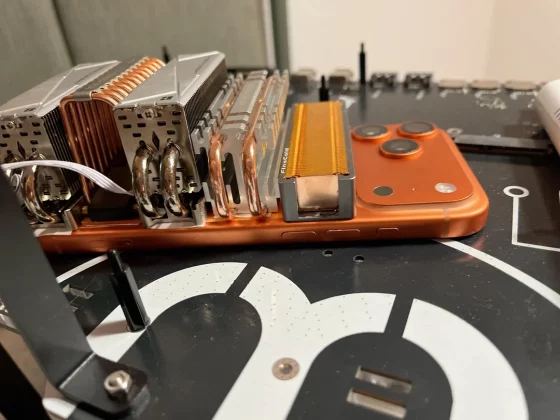 Потрясный апгрейд iPhone 17 Pro Max: кулеры на максимум