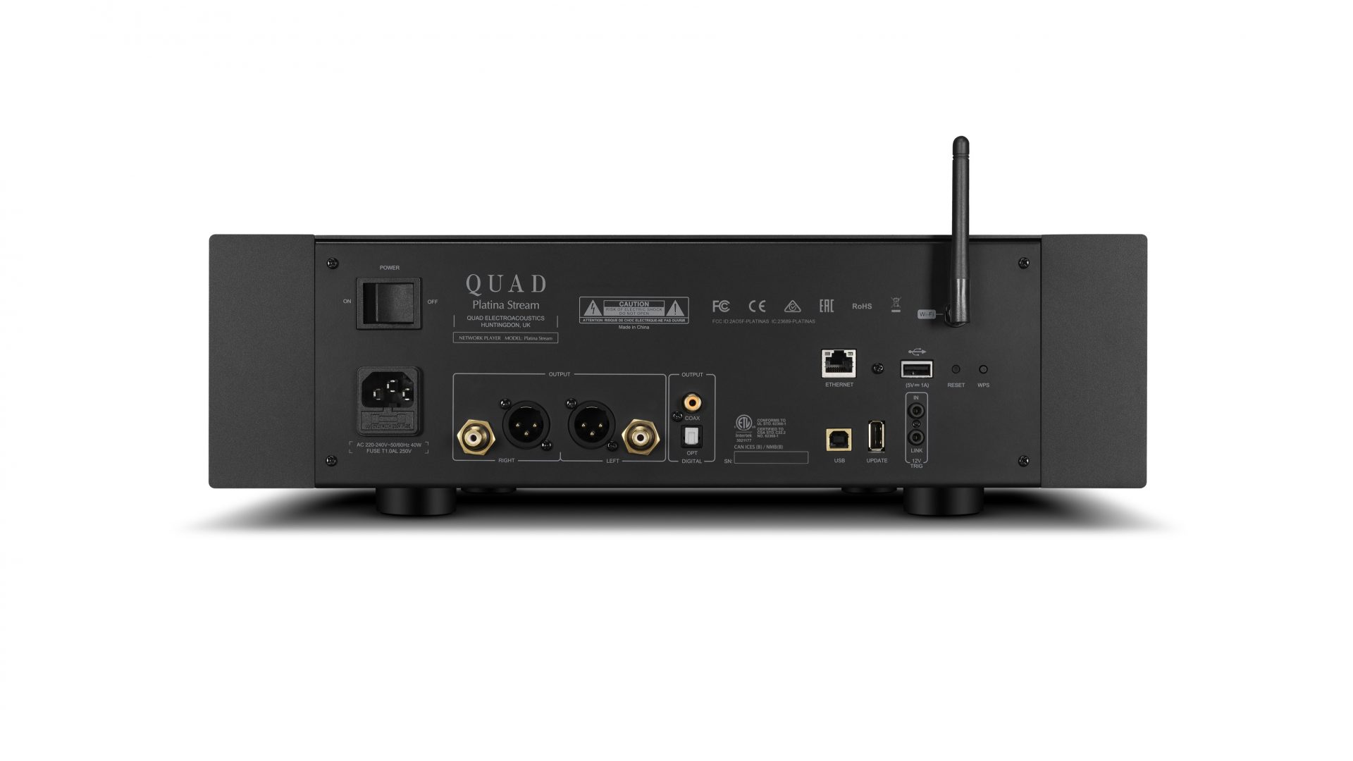 Quad замахнулась на Hi-End новый стример Platina обещает безупречный звук