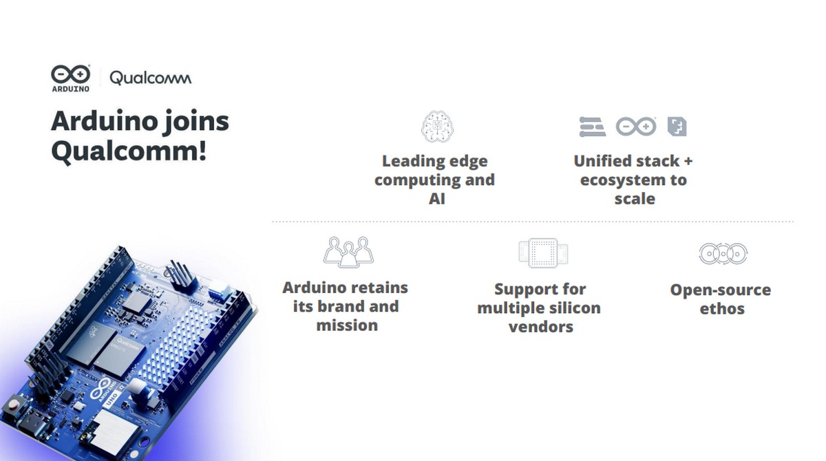 Qualcomm покупает Arduino — новая эра для 33 миллионов разработчиков