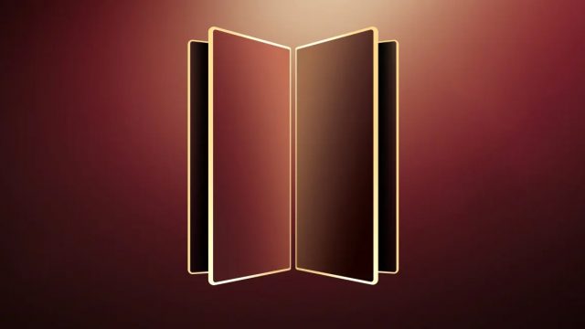 Samsung готовит эксклюзив для Китая: первый тизер роскошного W26 намекает на золото и классику