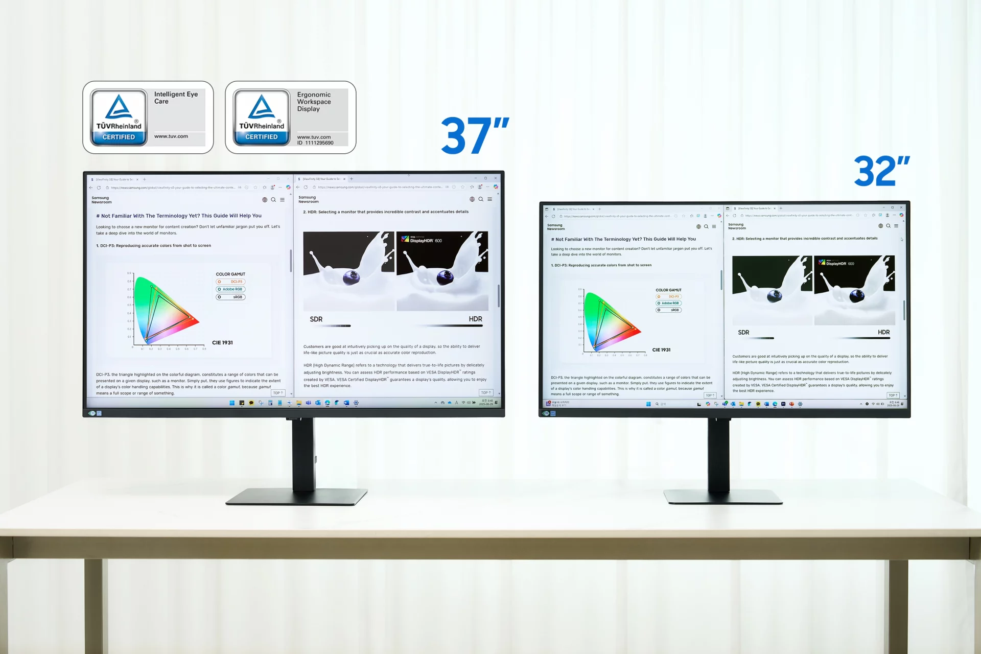 Samsung представляет новый стандарт: 37-дюймовый 4K-монстр для работы