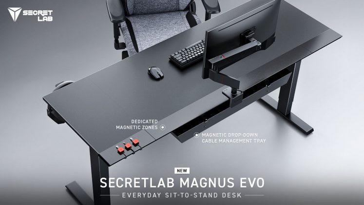 Secretlab сдалась: теперь премиальный стол Magnus можно регулировать по высоте за меньшие деньги