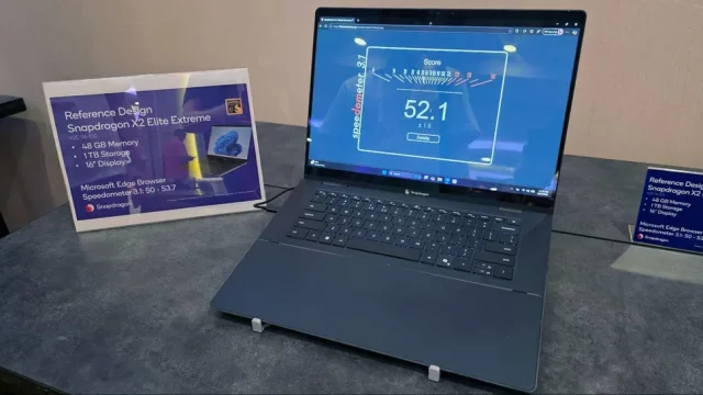 ноутбук с Snapdragon X2 Elite Extreme