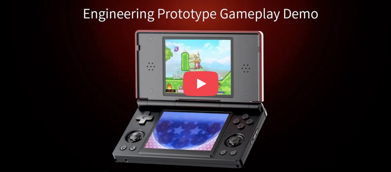 Ультрабюджетная Android-консоль ANBERNIC RG DS с двумя экранами запускает DS и 3DS без тормозов