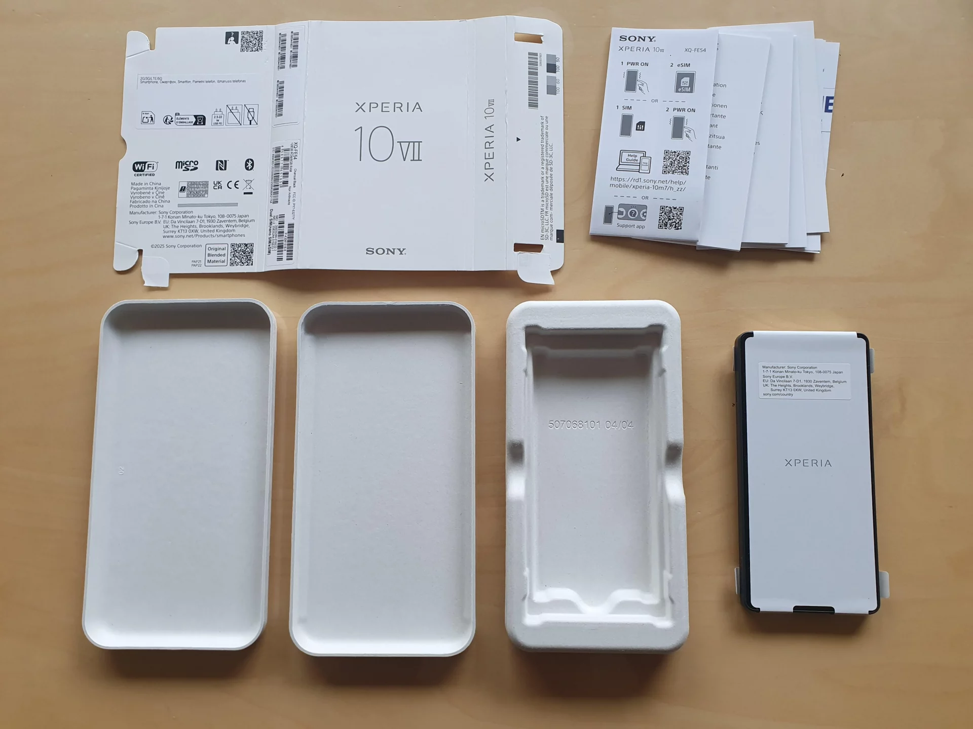 Sony Xperia 10 VII — первый смартфон без кабеля