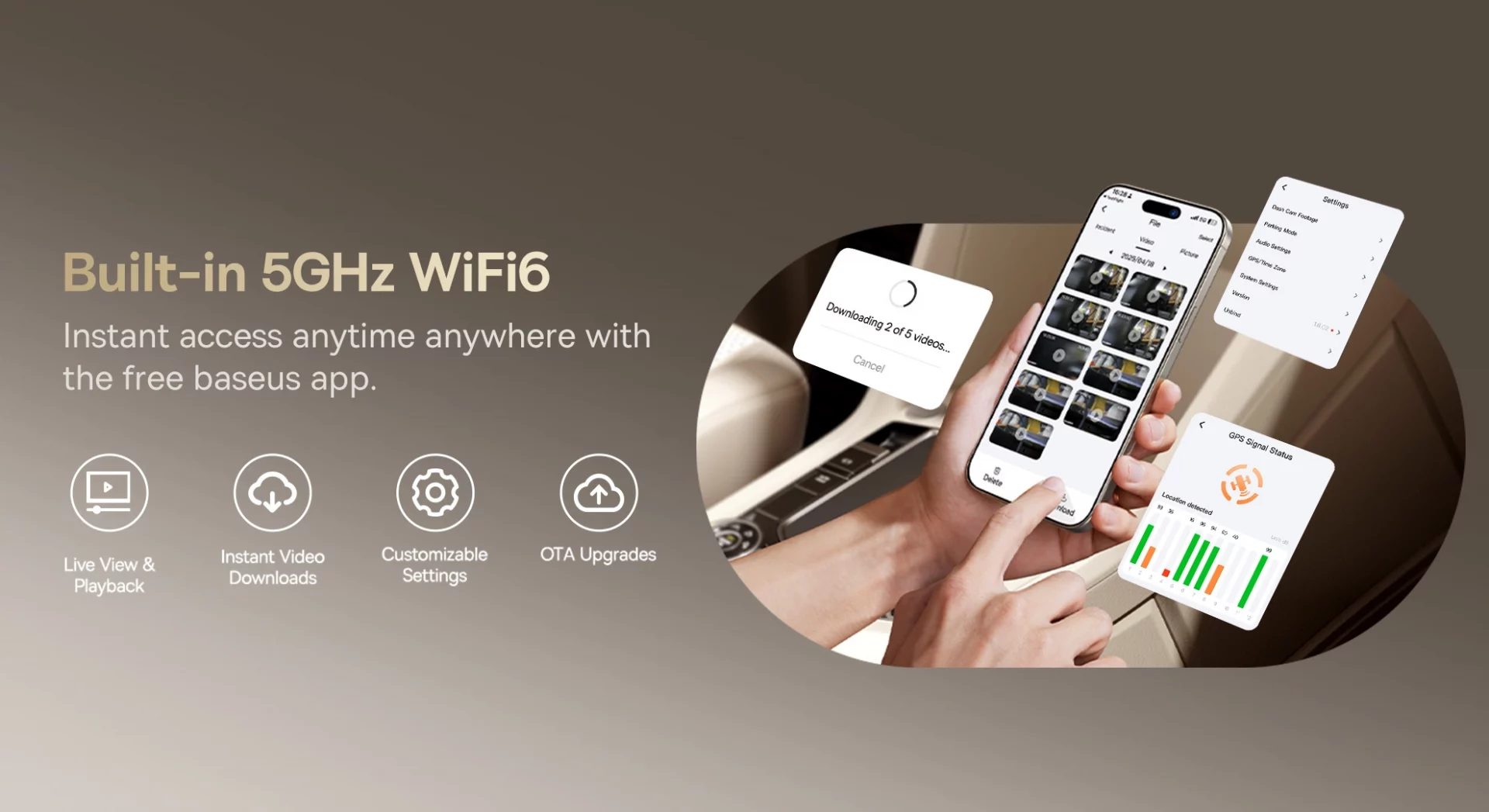 Забудьте о проводах и разряженном аккумуляторе: Baseus изобрела видеорегистратор заново