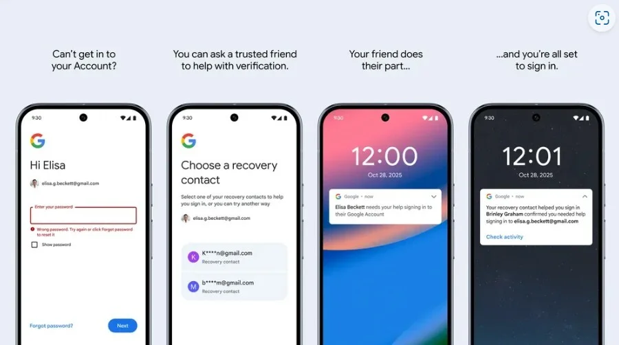Забыли пароль от Gmail? Google придумала гениальный способ вернуть доступ